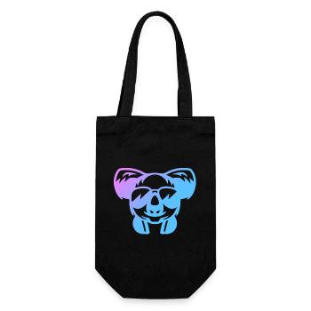 Koala Koala Bear - Gift Bag for Bottles - black - Front