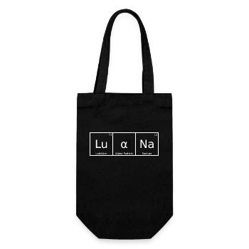 Luana Nom Prénom Chimie Éléments du tableau périodique - Sac à bouteille - noir - Devant