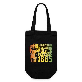 Black Freedom T-Shirt - Gift Bag for Bottles - black - Front