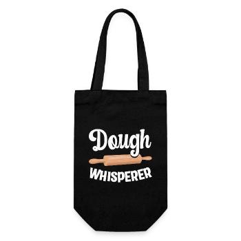 Baking Baker Baker - Gift Bag for Bottles - black - Front