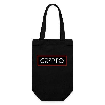 Bitcoin Trading Crypto Aktien - Geschenkbeutel für Flaschen - Schwarz - Vorne