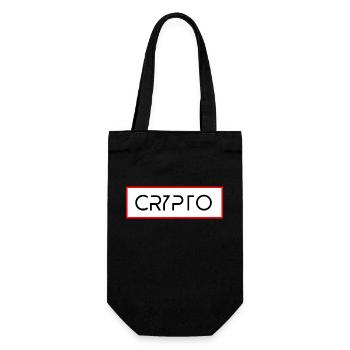 Bitcoin Trading Crypto Aktien - Geschenkbeutel für Flaschen - Schwarz - Vorne