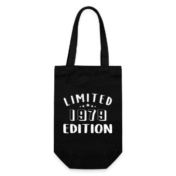 Birthday 1979 Limited Edition 1979 - Gift Bag for Bottles - black - Front