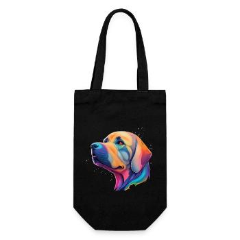 Golden Retriever Chien Race Chiens Chien de compagnie - Sac à bouteille - noir - Devant