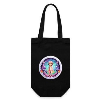 Cartoon Dimension Traveler Shirt - Geschenkbeutel für Flaschen - Schwarz - Vorne