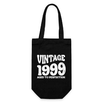 Millésime 1990 Vieilli à la perfection - Sac à bouteille - noir - Devant