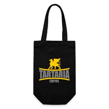 Empire de Tartarie | Couleurs modifiables - Sac à bouteille - noir - Devant