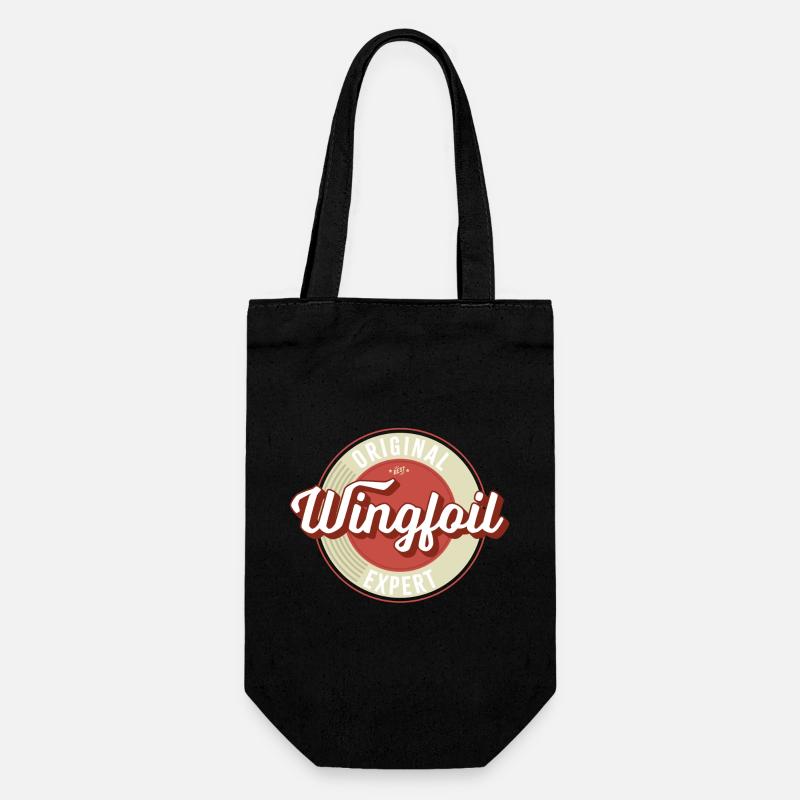 Étiquette Wingfoil - Sac à bouteille - noir