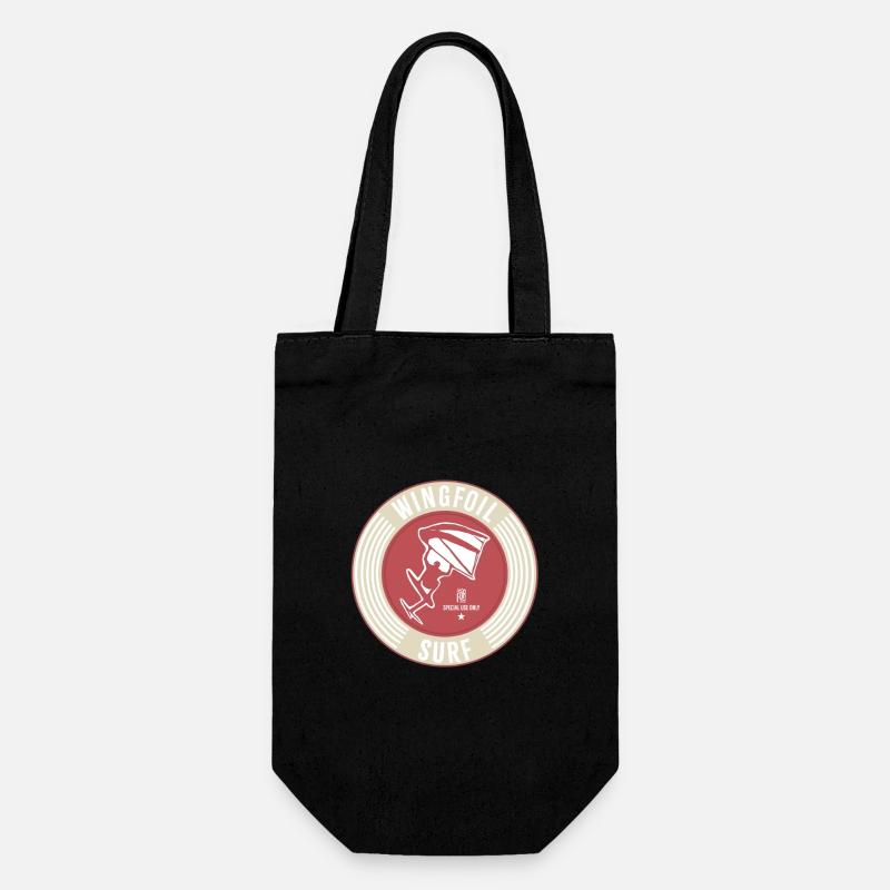 Étiquette Wingfoil Surf-Label - Sac à bouteille - noir