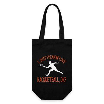 Joueur de racquetball Racquetball - Sac à bouteille - noir - Devant