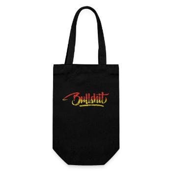 Restez fort Citation positive Mignon Amour Positivité - Sac à bouteille - noir - Devant