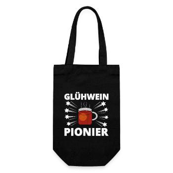 Pionnier du vin chaud - Sac à bouteille - noir - Devant