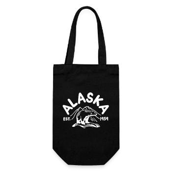 Ours de l’Alaska Est. 1959 - Sac à bouteille - noir - Devant