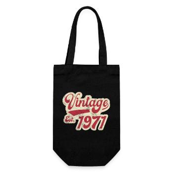 Vintage Est 1971 - Sac à bouteille - noir - Devant