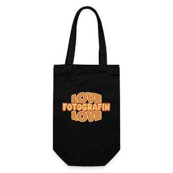 Job Photographer - Gift Bag for Bottles - black - Front