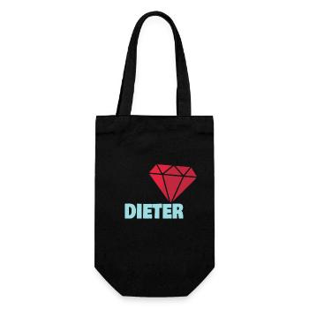 Dieter - Gift Bag for Bottles - black - Front