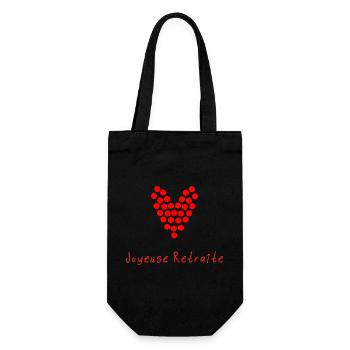 RETRAITE. RETRAITE. RETRAITEE. RETRAITE - Sac à bouteille - noir - Devant
