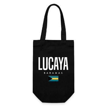 Lucaya Bahamas - Geschenkbeutel für Flaschen - Schwarz - Vorne
