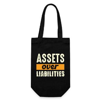 Actifs plutôt que passifs - Sac à bouteille - noir - Devant