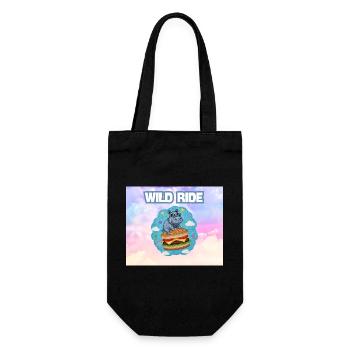 Wild Ride Hippo Burger Patch - Gift Bag for Bottles - black - Front