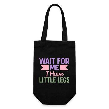 Cute Saying Humor Meme Funny Gift Idea - Gift Bag for Bottles - black - Front