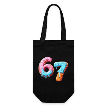 7th Birthday Boy 7 Years Old, I Was 6 Now In 7 - Gift Bag for Bottles - black - Front