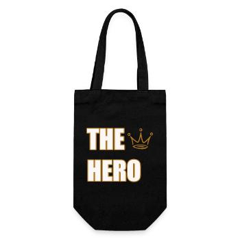 LE HÉROS – Design audacieux et puissant - Sac à bouteille - noir - Devant