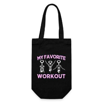 sommelier - Gift Bag for Bottles - black - Front