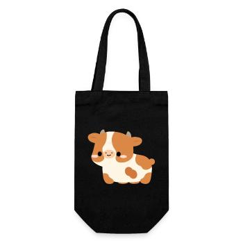 Veau de vache de Guernesey - Sac à bouteille - noir - Devant