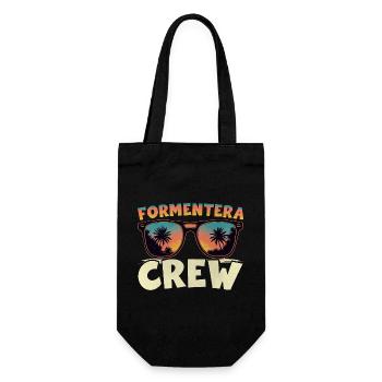 Équipe de Formentera - Sac à bouteille - noir - Devant