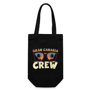 Gran Canaria Crew - Geschenkbeutel für Flaschen - Schwarz - Vorne