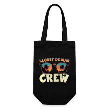 Lloret De Mar Crew - Geschenkbeutel für Flaschen - Schwarz - Vorne
