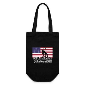 Make America Native again - Gift Bag for Bottles - black - Front