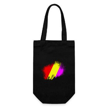 Drapeau de la République - Sac à bouteille - noir - Devant