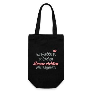 drôle - Sac à bouteille - noir - Devant