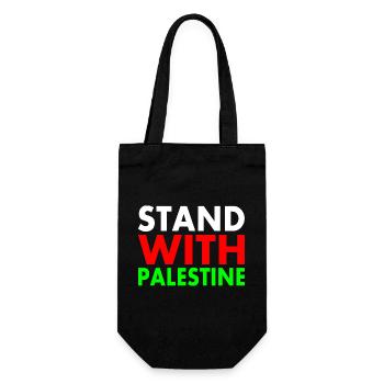 palestina - Gift Bag for Bottles - black - Front