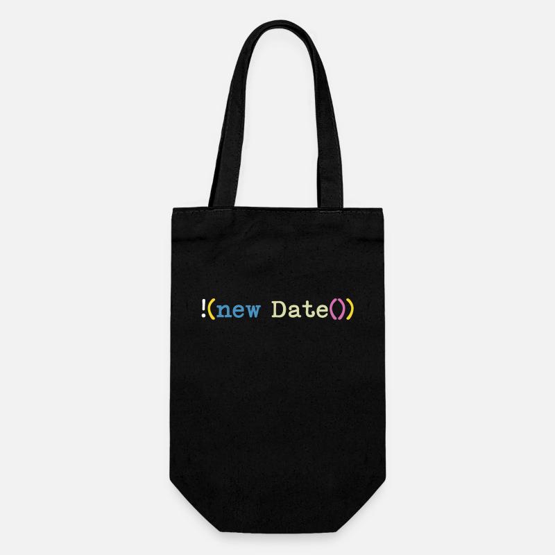 Pas aujourd’hui Informaticien Programmeur - Sac à bouteille - noir
