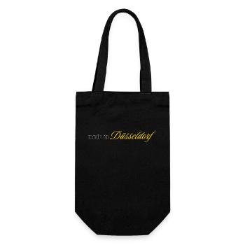 made in Dusseldorf - Gift Bag for Bottles - black - Front