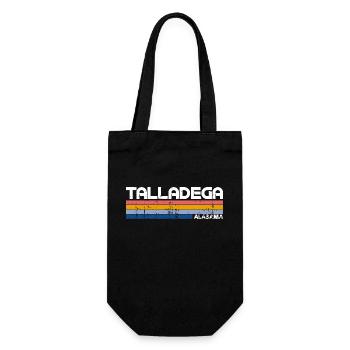 Vintage 70s 80s Style Talladega AL - Sac à bouteille - noir - Devant