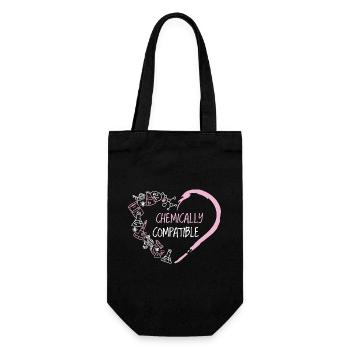 Chimiquement compatible - In Love Chemistry Science - Sac à bouteille - noir - Devant