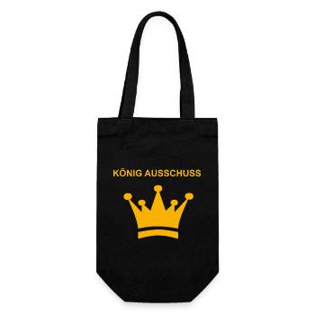 König ausschuss CNC Shirt - Geschenkbeutel für Flaschen - Schwarz - Vorne