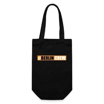 Berlin Crew - Geschenkbeutel für Flaschen - Schwarz - Vorne