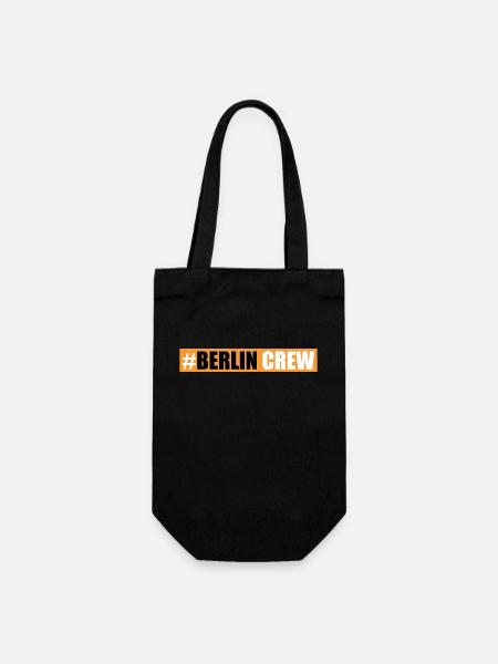 Berlin Crew - Geschenkbeutel für Flaschen - Schwarz