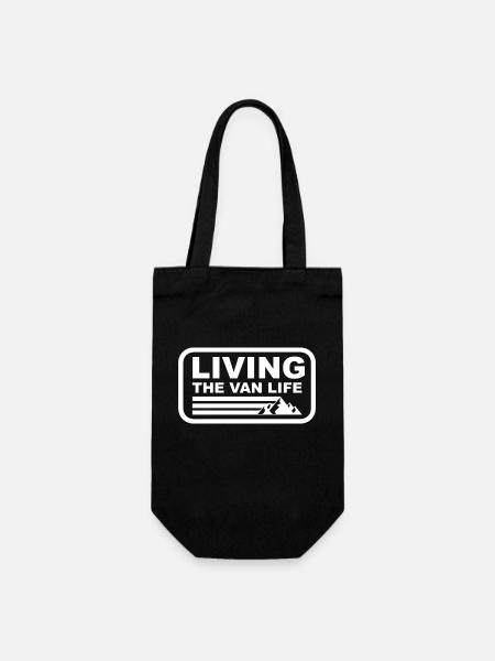spreadshirtdesign 18 - Geschenkbeutel für Flaschen - Schwarz