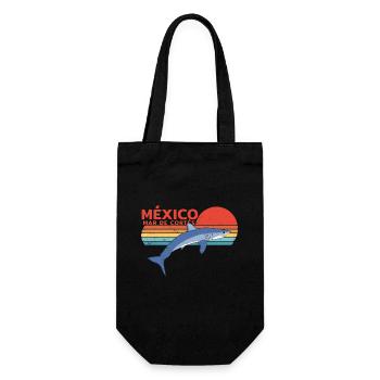 Makohai - Geschenkbeutel für Flaschen - Schwarz - Vorne