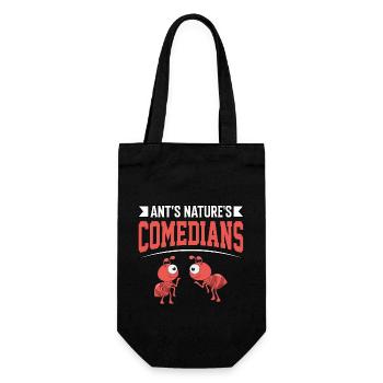 Ant's nature's comedians - Geschenkbeutel für Flaschen - Schwarz - Vorne