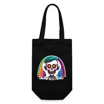 Pride Zombie 01 - Geschenkbeutel für Flaschen - Schwarz - Vorne