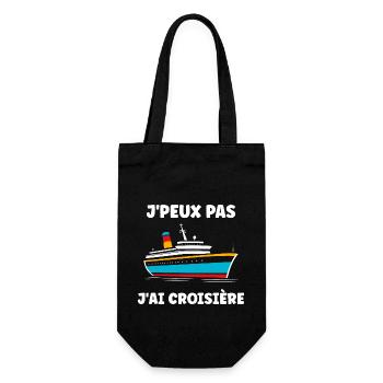 J'peux pas j'ai Croisière - Sac à bouteille - noir - Devant