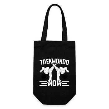 Maman Taekwondo - Sac à bouteille - noir - Devant