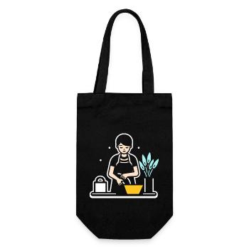 Humou ménage - Sac à bouteille - noir - Devant